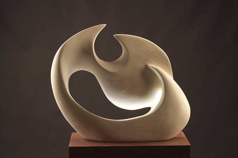 Original Abstract Nature Sculpture by Andrea Serra