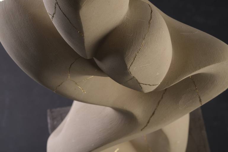 Original Conceptual Love Sculpture by Andrea Serra