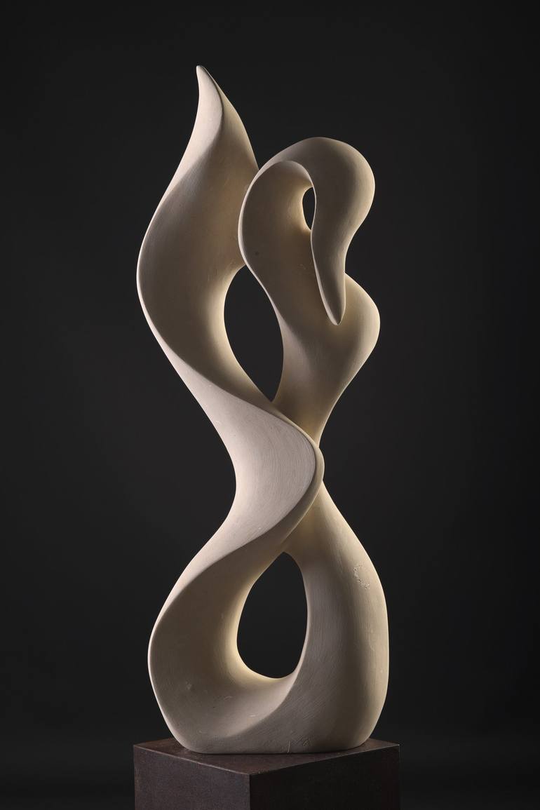 Original Abstract Nature Sculpture by Andrea Serra