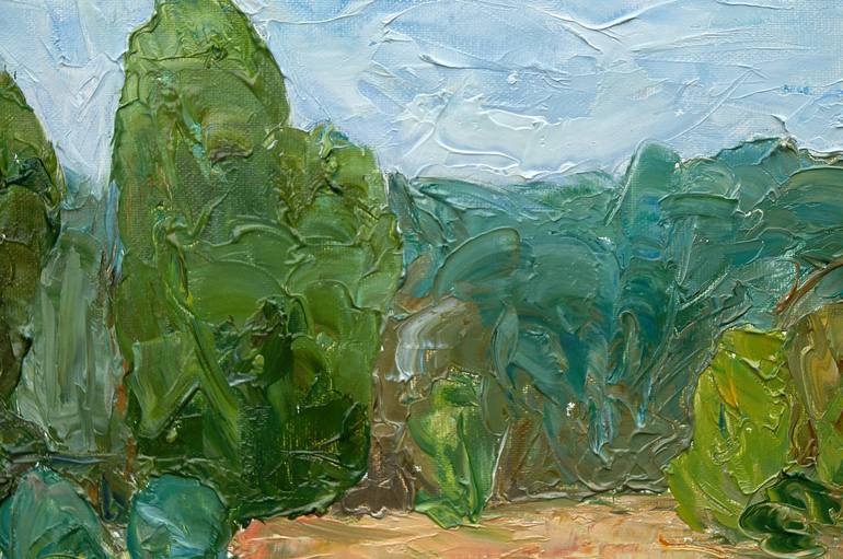 Original Expressionism Landscape Painting by IR -  ZM