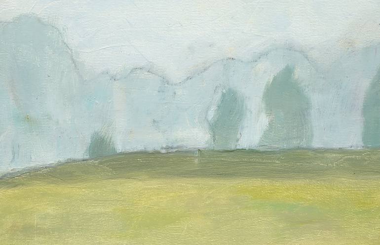 Original Abstract Landscape Painting by Ir -  Zm