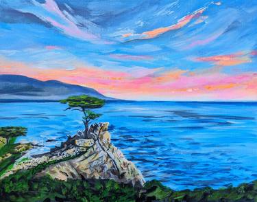 Original Abstract Landscape Painting by Carla Nelson