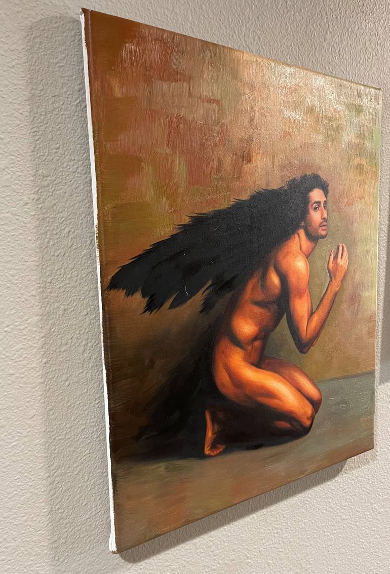 Original Fine Art Classical mythology Painting by Troy Caperton