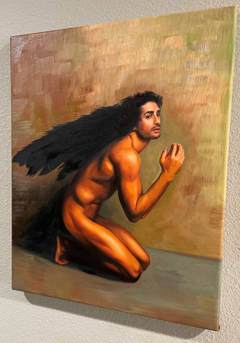 Original Fine Art Classical mythology Painting by Troy Caperton
