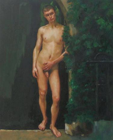 Original Erotic Paintings by Troy Caperton