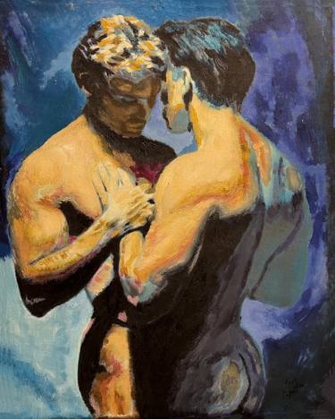 Original Erotic Painting by Troy Caperton