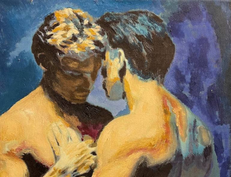 Original Erotic Painting by Troy Caperton