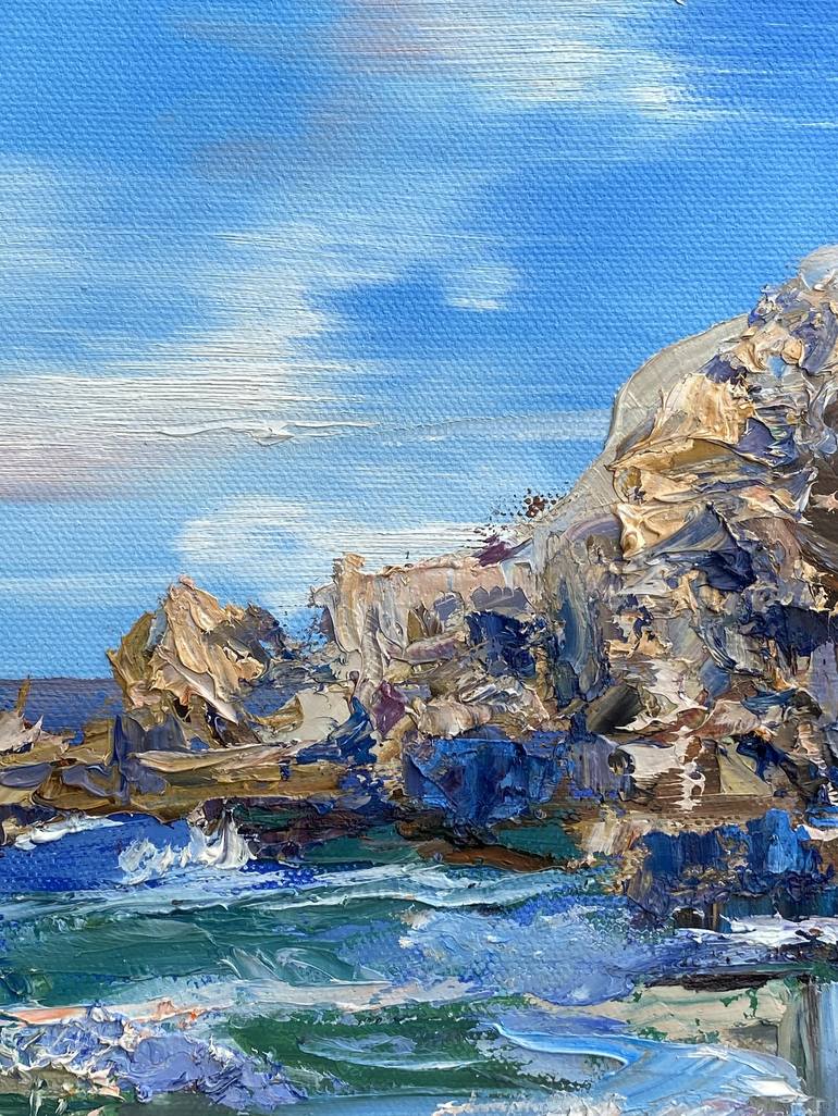 Original Seascape Painting by Luda Makarova