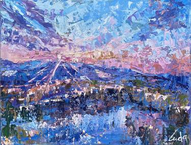 Print of Impressionism Landscape Paintings by Luda Makarova