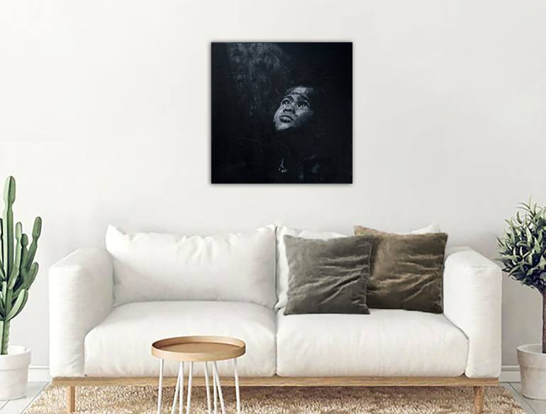 Original Abstract People Painting by Mitja Mithans