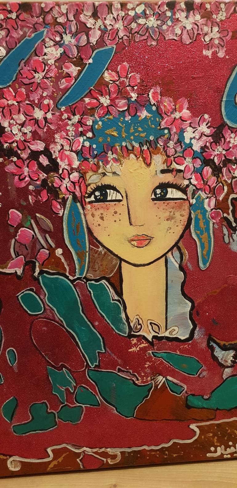 Original Women Painting by Ghazal Ashrafian