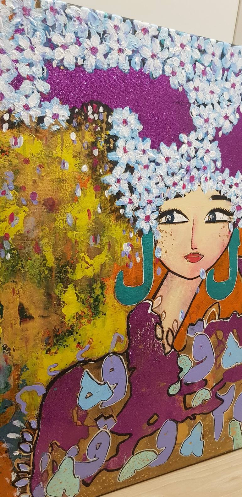 Original Women Painting by Ghazal Ashrafian