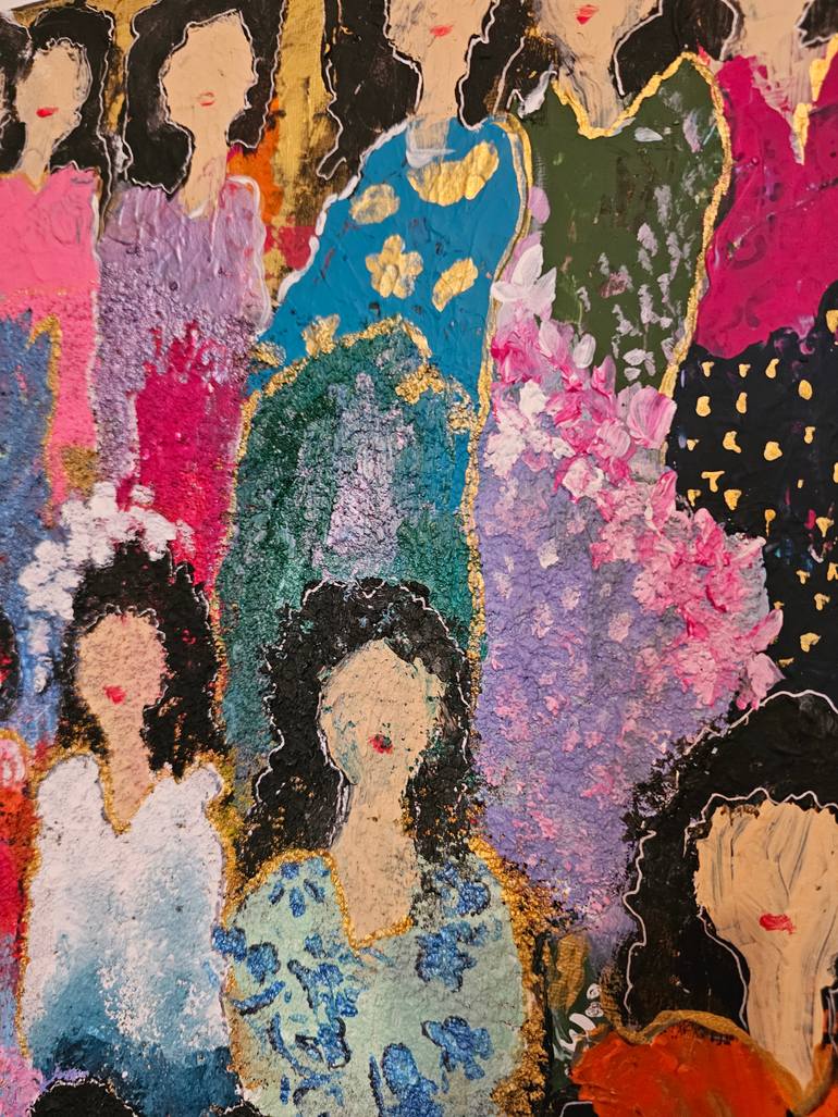 Original Conceptual Women Painting by Ghazal Ashrafian