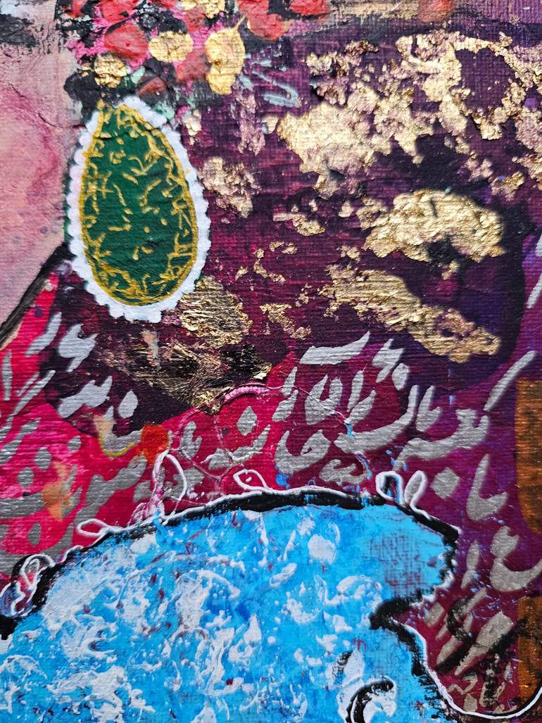 Original Symbolism Women Painting by Ghazal Ashrafian