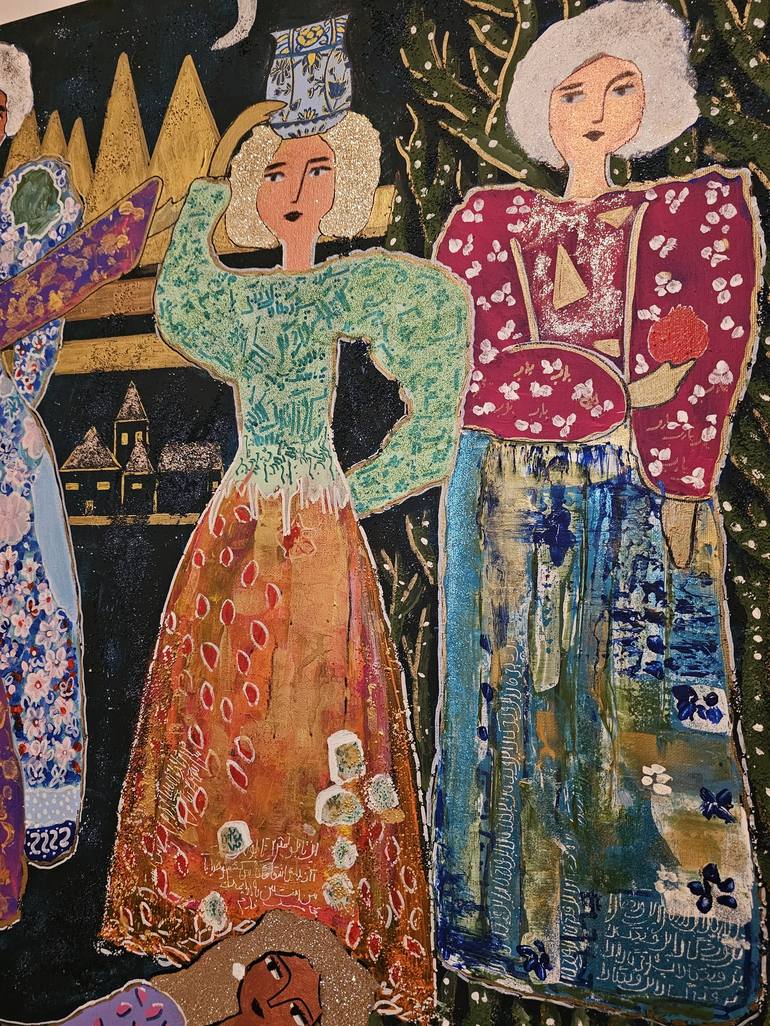 Original Women Painting by Ghazal Ashrafian