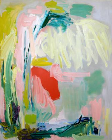 Original Abstract Floral Paintings by Sylwia Komperda