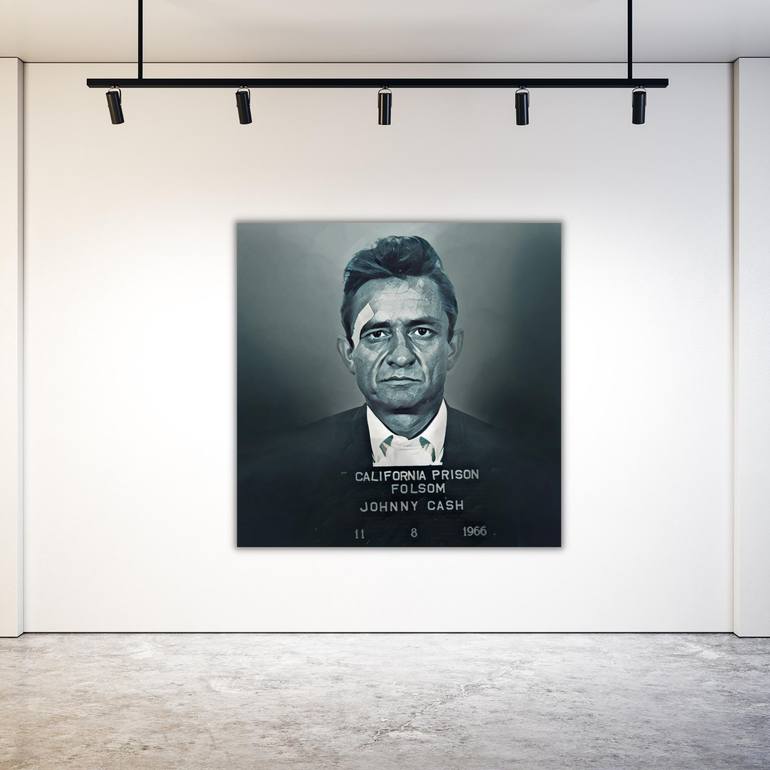 Original Modernism Pop Culture/Celebrity Painting by Be  Iconic