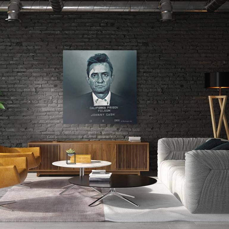 Original Modernism Pop Culture/Celebrity Painting by Be  Iconic