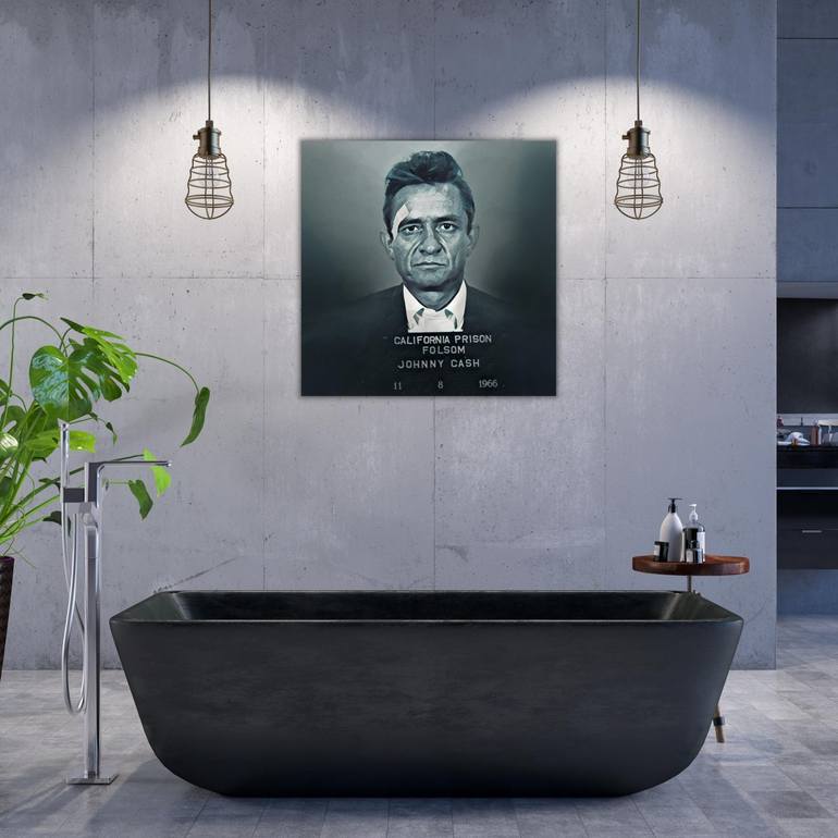 Original Modernism Pop Culture/Celebrity Painting by Be  Iconic