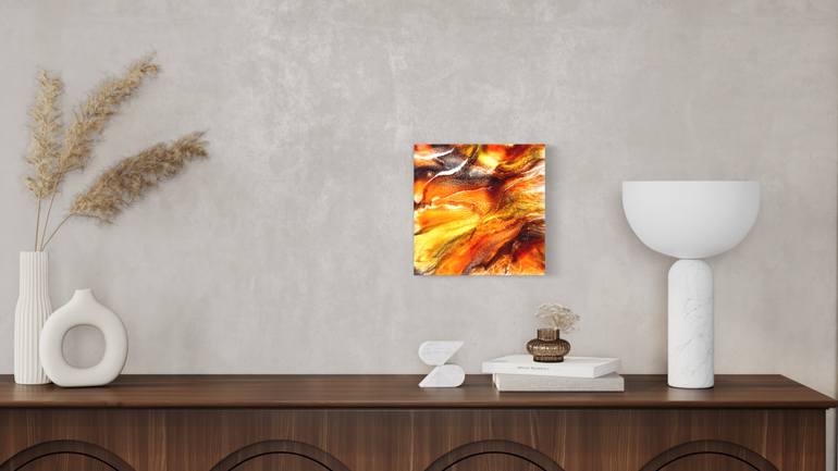 Original Abstract Expressionism Abstract Painting by Alyssa Hudson