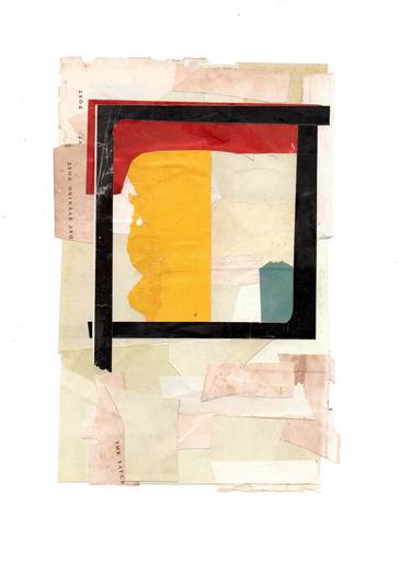 Original Abstract Expressionism Women Collage by Millie Bartlett
