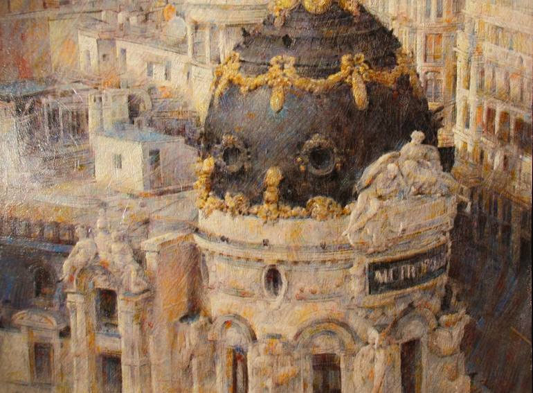 Original Cities Painting by Felix Gonzalez Mateos