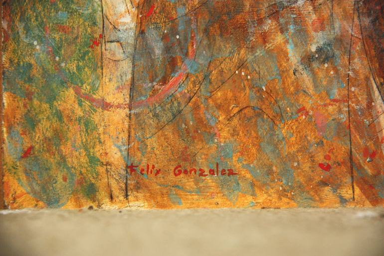 Original Figurative Cities Painting by Felix Gonzalez Mateos