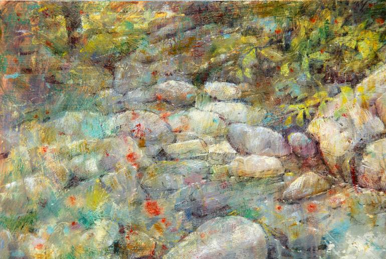 Original Figurative Landscape Painting by Felix Gonzalez Mateos