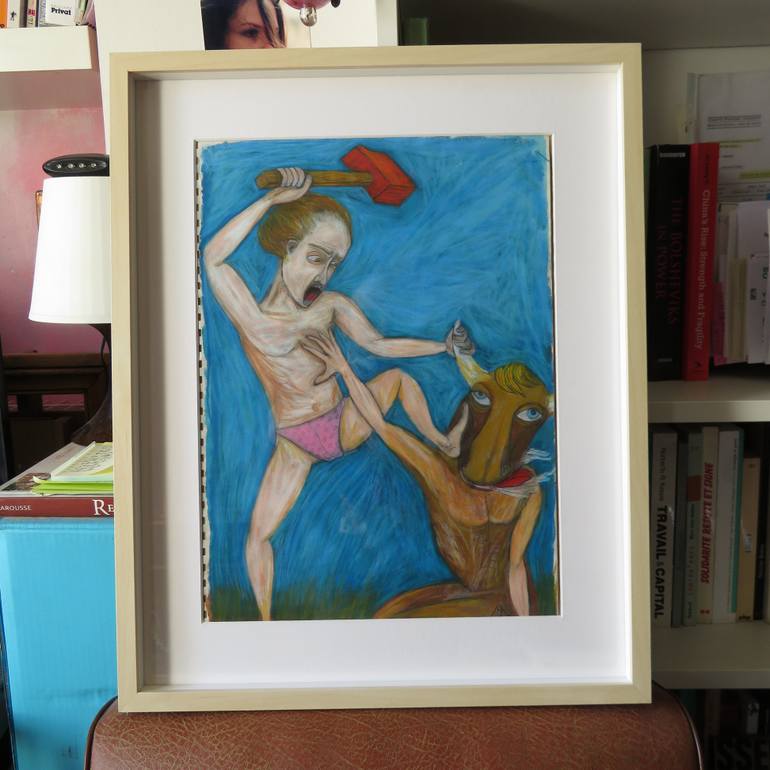 Original Figurative Other Drawing by Mathieu Zeitindjioglou