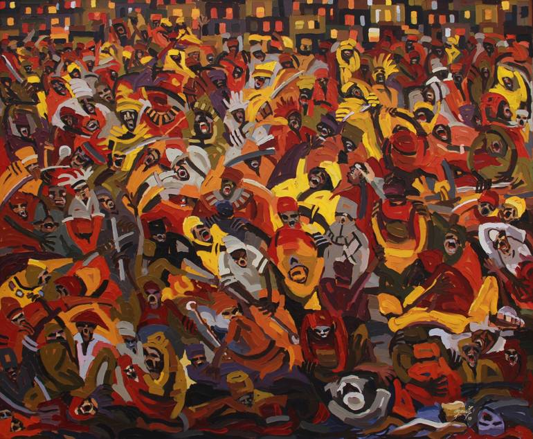 RIGGED ELECTIONS Painting by Theophilus Lantei Mills Saatchi Art