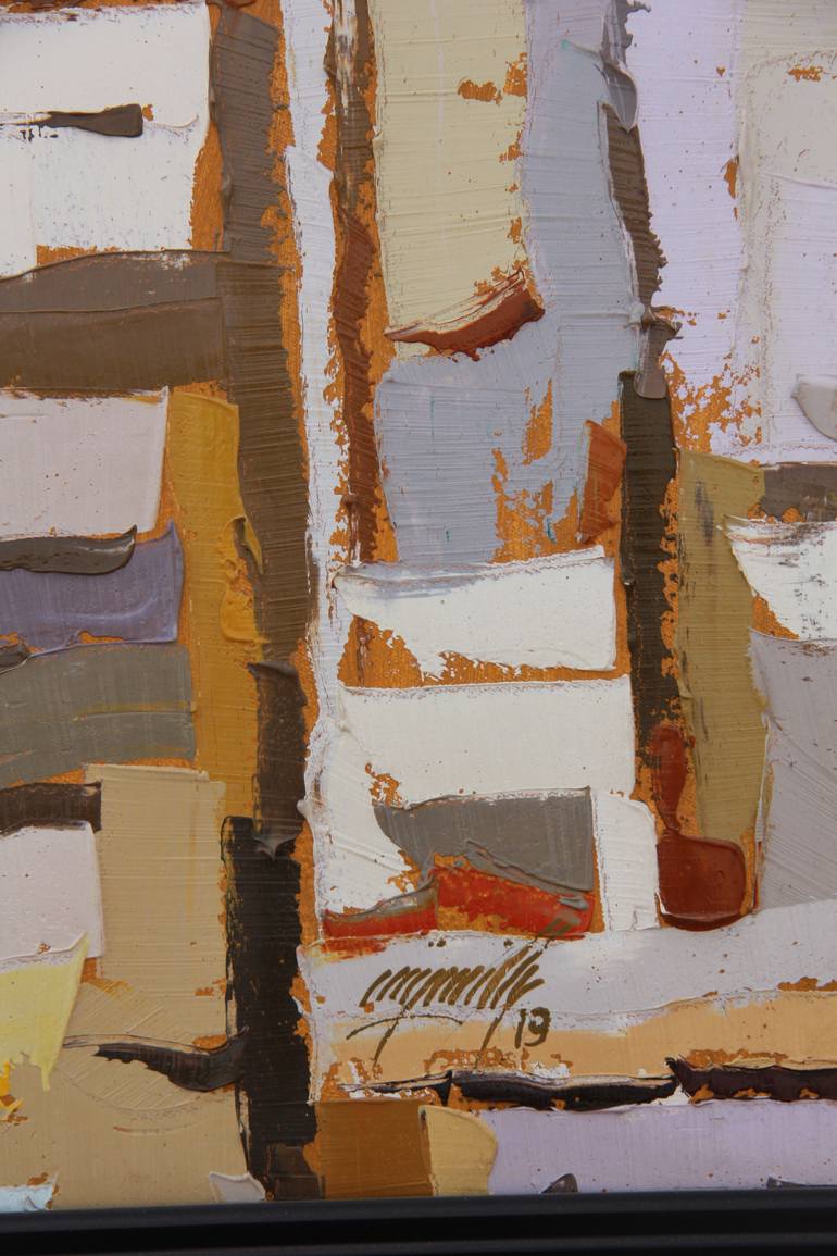 Original Abstract Expressionism Food & Drink Painting by Theophilus Lantei Mills