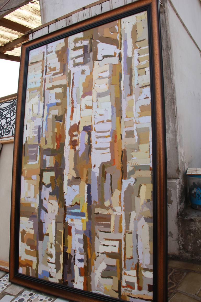 Original Abstract Expressionism Food & Drink Painting by Theophilus Lantei Mills