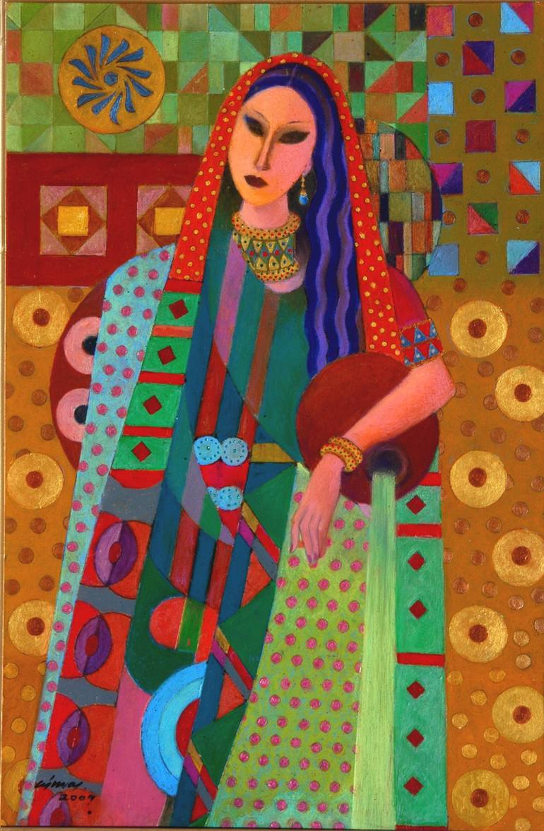 The Source Painting by Ajmal Husain | Saatchi Art