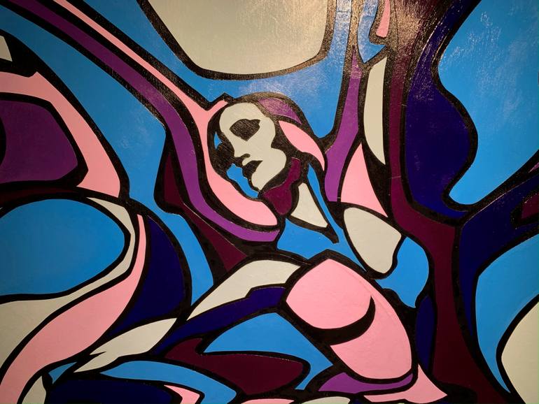 Original Abstract Expressionism Abstract Painting by Christopher Pulvino