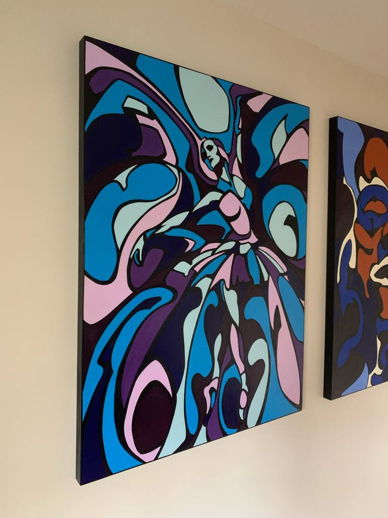 Original Abstract Expressionism Abstract Painting by Christopher Pulvino