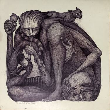 Print of Figurative Fantasy Drawings by Hery Sudiono