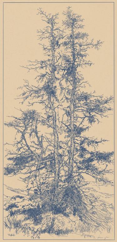 Print of Fine Art Tree Mixed Media by Kerri Nel
