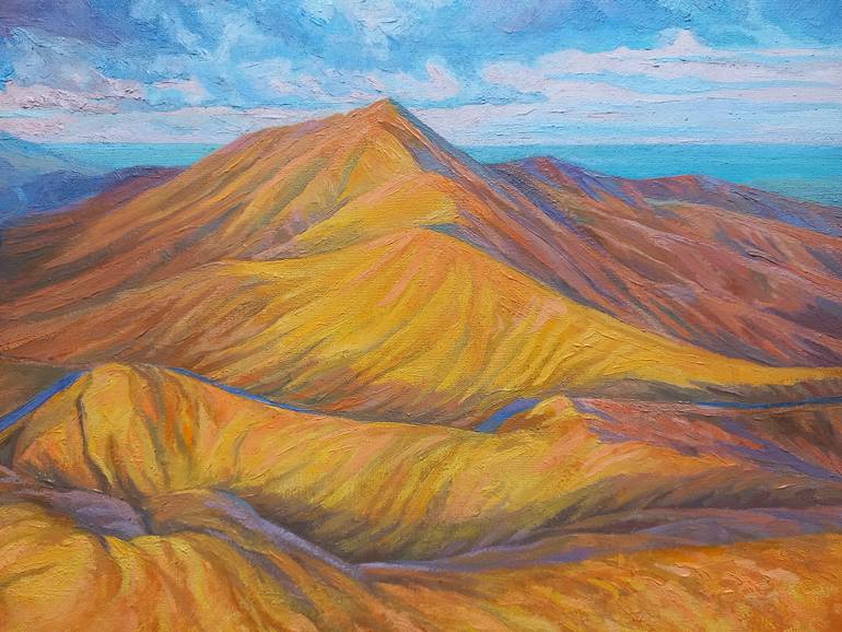 Original Symbolism Landscape Painting by Lana Korolievskaia