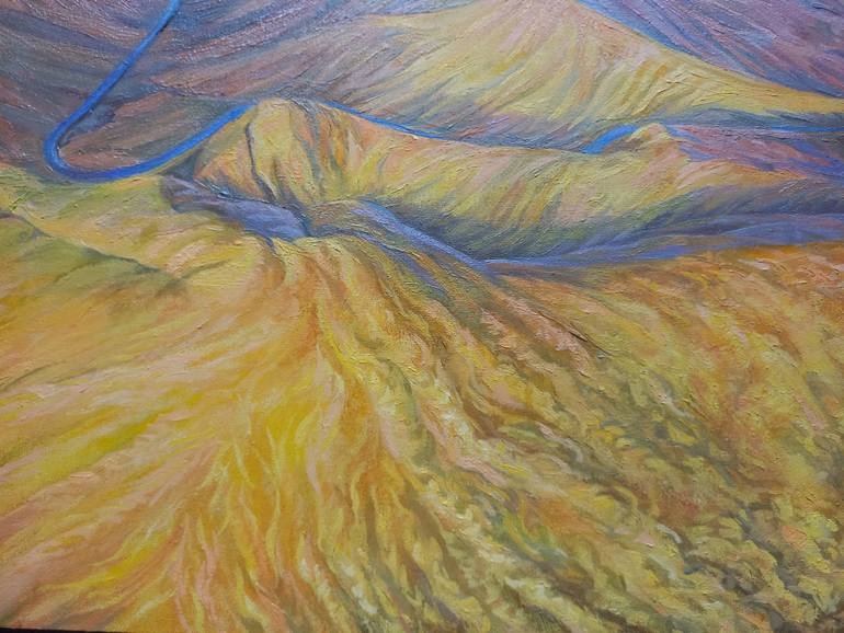 Original Symbolism Landscape Painting by Lana Korolievskaia