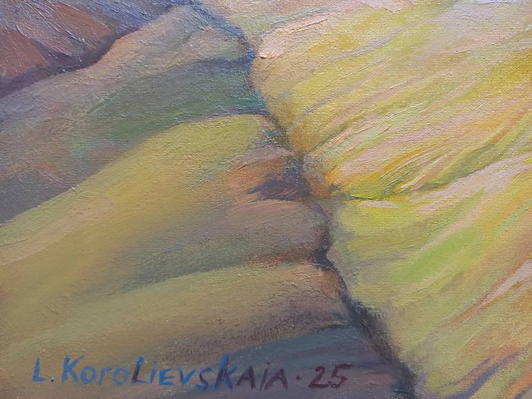Original Symbolism Landscape Painting by Lana Korolievskaia