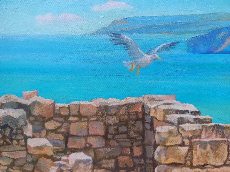 Original Symbolism Landscape Painting by Lana Korolievskaia