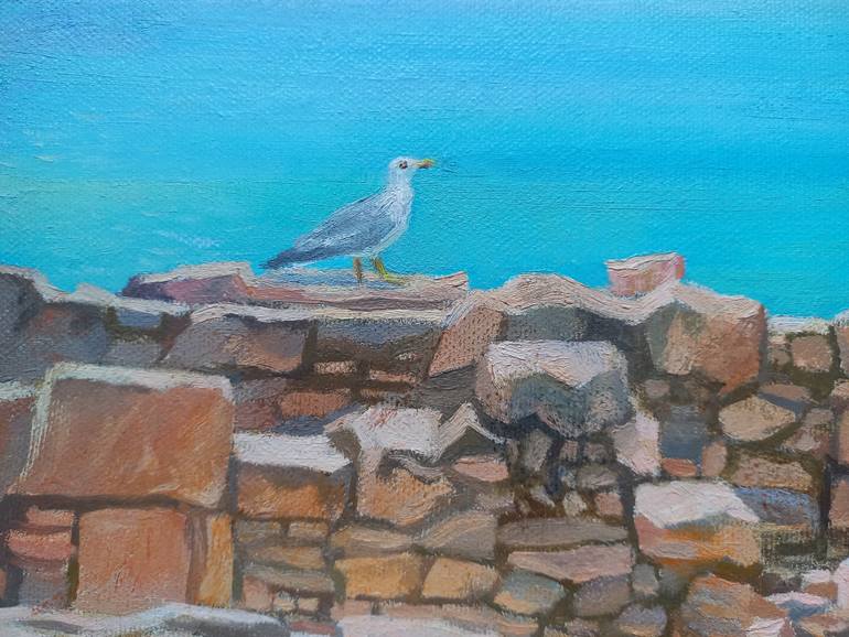 Original Symbolism Landscape Painting by Lana Korolievskaia