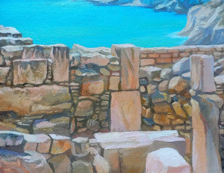 Original Symbolism Landscape Painting by Lana Korolievskaia