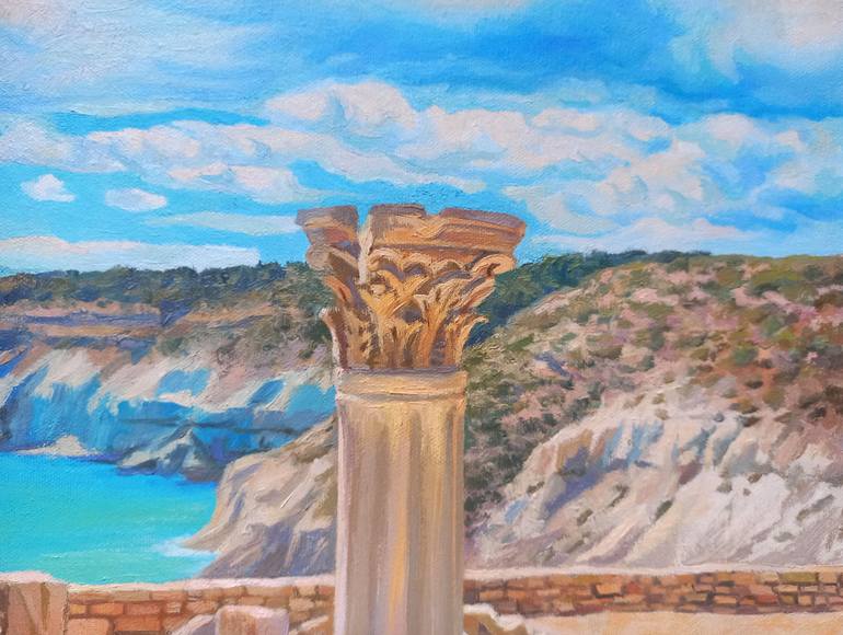 Original Symbolism Landscape Painting by Lana Korolievskaia