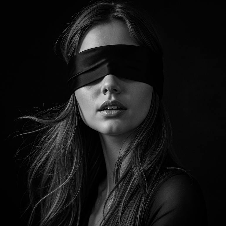 Print of Black & White People Digital by Felipe Hueb