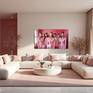The Pink Symphony| Luxury Art For Sale | View #3