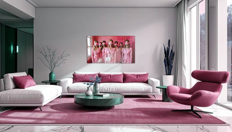 Original Art Deco Fashion Mixed Media by Felipe Hueb