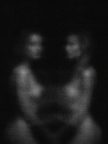 Echoes - Dual Portrait Black and White Photography