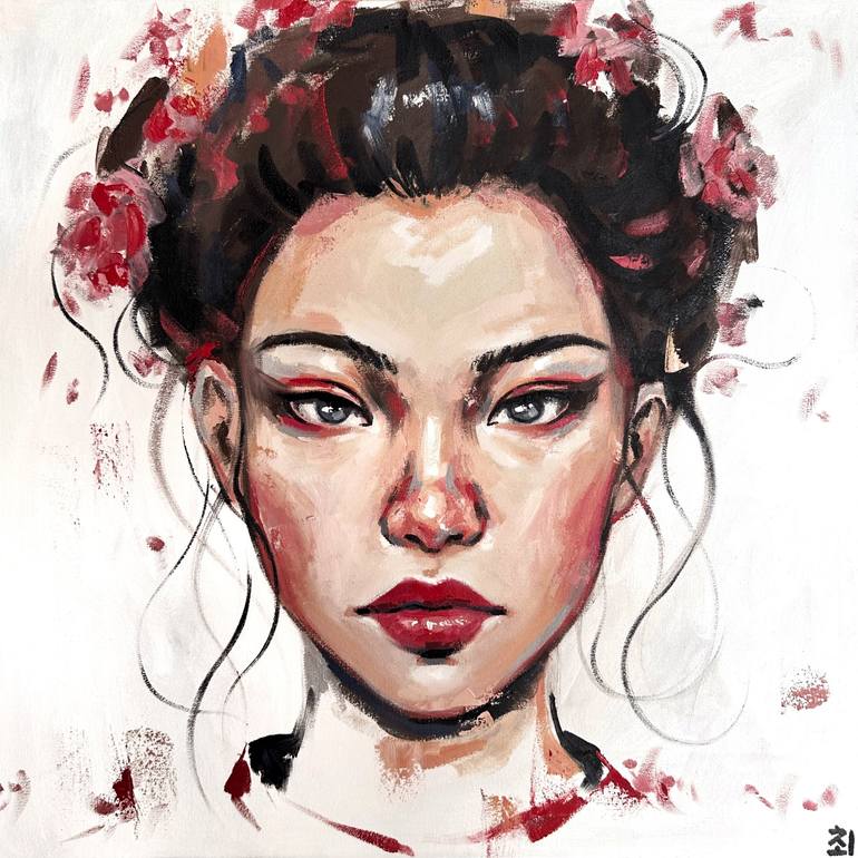 PINK MOOD Painting by Marina Ogai Saatchi Art