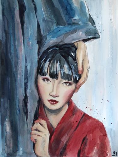 Print of Fine Art Portrait Paintings by Marina Ogai